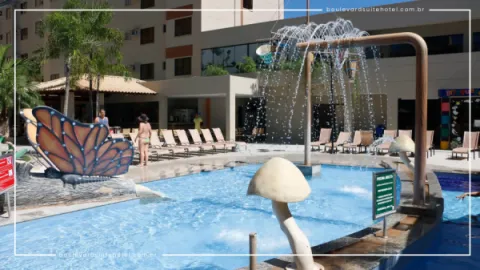 Apartamento Luxo do Boulevard Suite Hotel em Caldas Novas