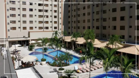 Apartamento Luxo do Boulevard Suite Hotel em Caldas Novas