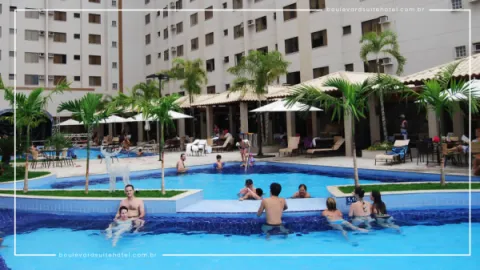 Apartamento Luxo do Boulevard Suite Hotel em Caldas Novas