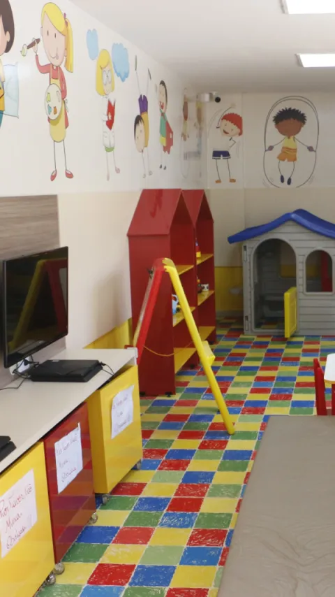 Foto demonstrativa de Espaço Kids do Boulevard Suite Hotel em Caldas Novas