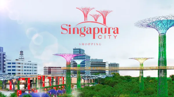 Foto demonstrativa de Shopping Singapura em Caldas Novas